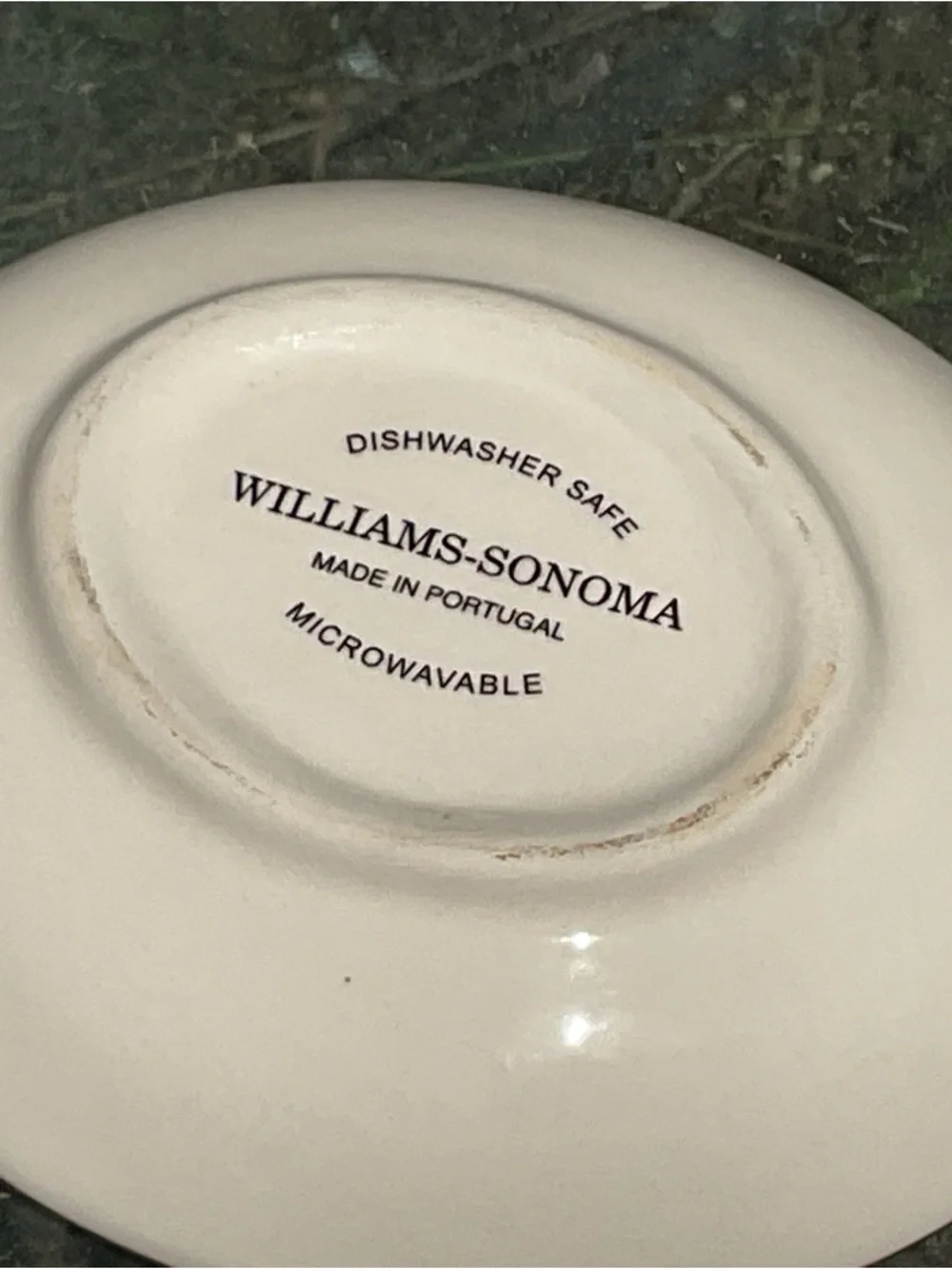 Williams Sonoma Oval Appetizer Dish Tuscan Landscape 5 1/2” Portugal Replacement